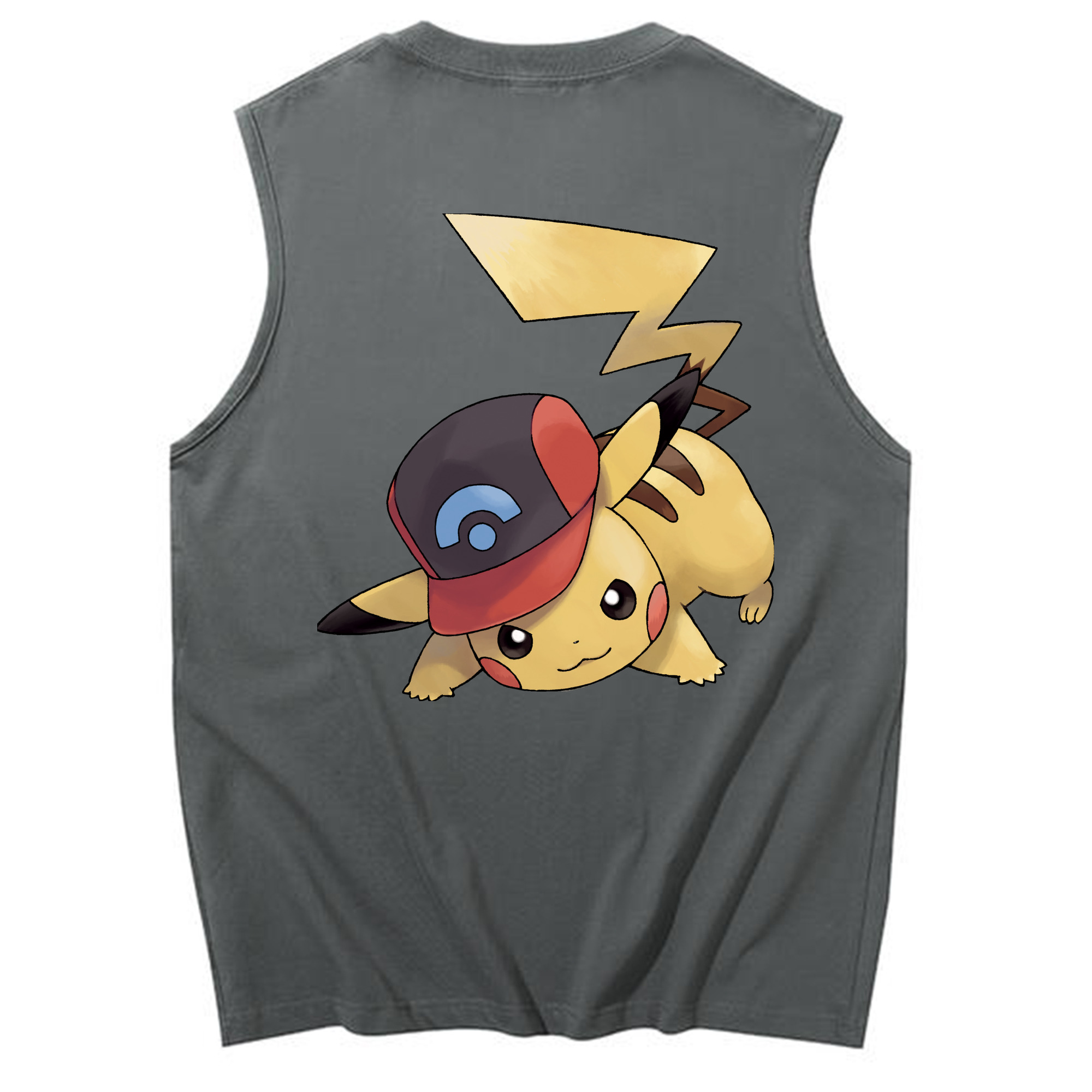 （画像用） ポケットモンスター Pokémon コットン100％タンクトップ（背面プリント）